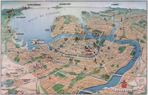Sankt Petersburg Karte